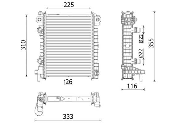 MAHLE CR 2707 000P...