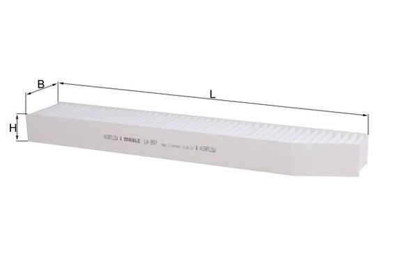 MAHLE LA 897 szűrő, utastér...