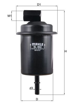 MAHLE KL 453 Fuel Filter...