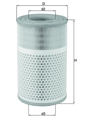 MAHLE LX 2079 Air Filter...