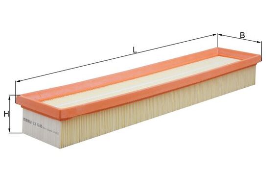 MAHLE LX 1745 légszűrő...