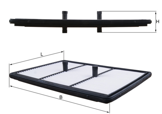 MAHLE LX 5364 въздушен филтър