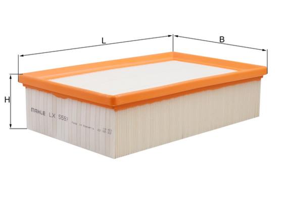 MAHLE LX 5597 Air Filter...