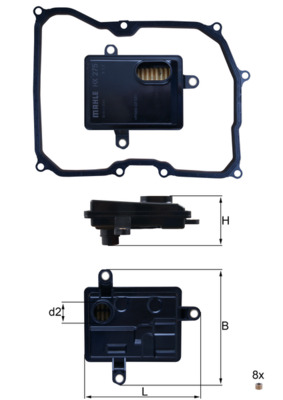 MAHLE HX 275D хидравличен...
