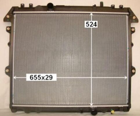 Radiator, engine cooling