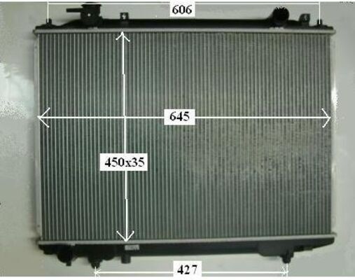 Radiator, engine cooling