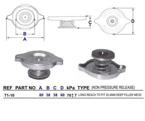 Cap, coolant tank