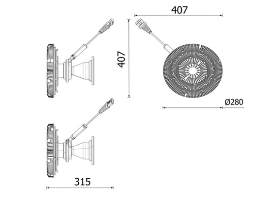 MAHLE CFC 277 000P...