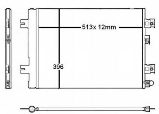Condenser, air conditioning