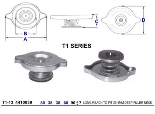 Cap, coolant tank