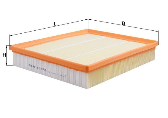 MAHLE LX 5732 Air Filter...