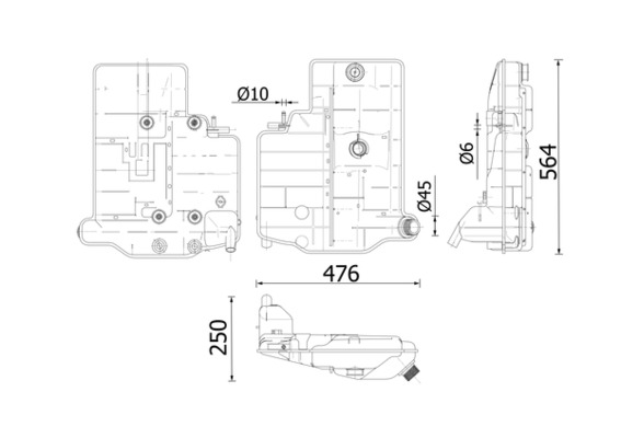 Expansion Tank, coolant