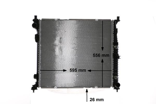 Radiator, engine cooling 4