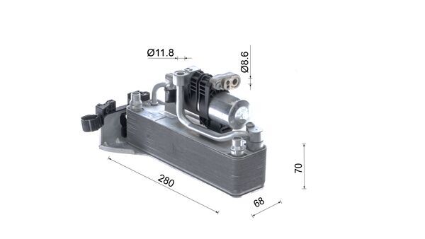 Condenser, air conditioning 6