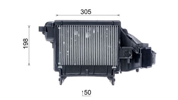 Evaporator, air conditioning 6