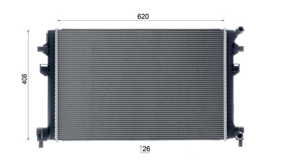 Radiator, engine cooling 7