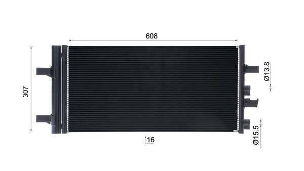 Condenser, air conditioning 5