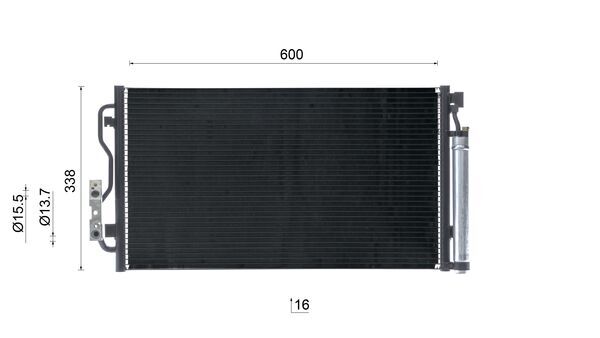 Condenser, air conditioning 5