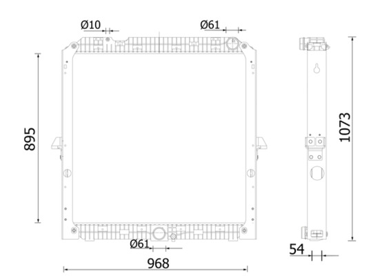 Radiator, engine cooling 2