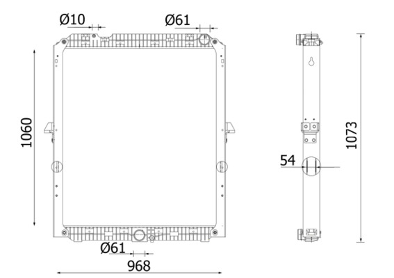 Radiator, engine cooling 2