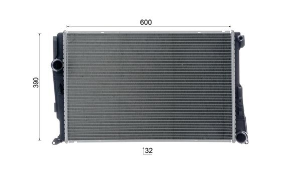Radiator, engine cooling 15