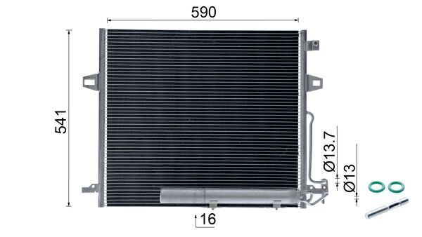 Condenser, air conditioning 15