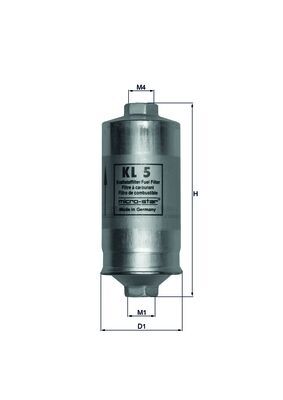 MAHLE KL 5 Fuel Filter for...