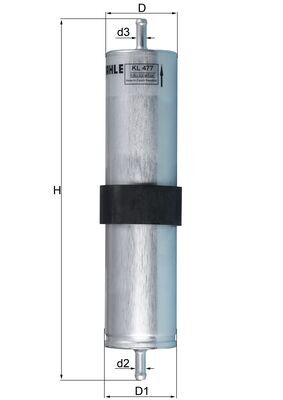MAHLE KL 477 Fuel Filter...