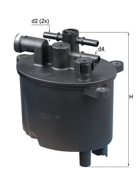 MAHLE KL 581 Fuel Filter...
