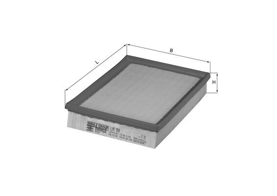 MAHLE LA 99 Filter, cabin air for VOLVO
