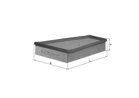 MAHLE LX 694 Air Filter