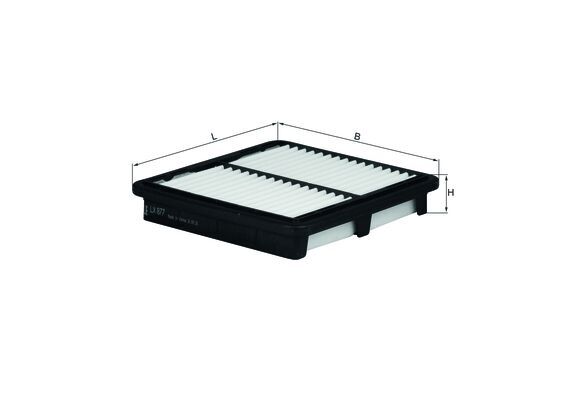 MAHLE LX 877 Vzduchový filter