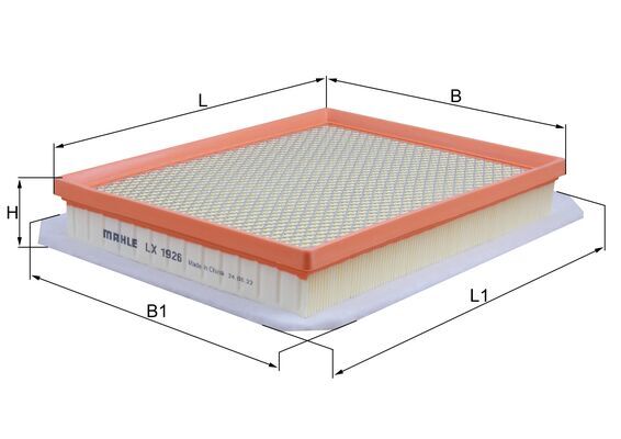 MAHLE LX 1926 Air Filter...