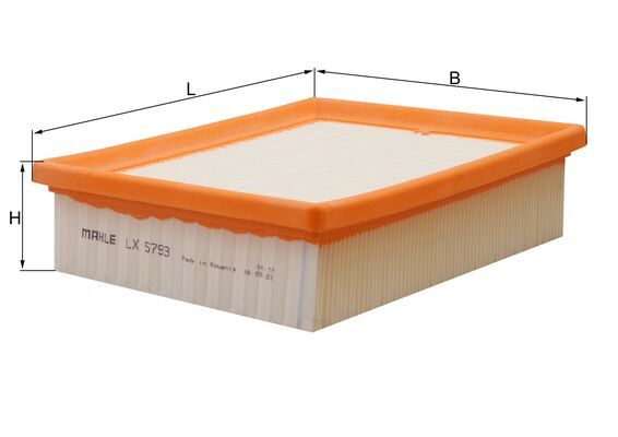 MAHLE LX 5793 Air Filter...