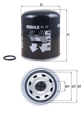 Air Dryer Cartridge, compressed-air system 3