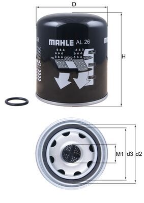 MAHLE AL 26 Air Dryer...