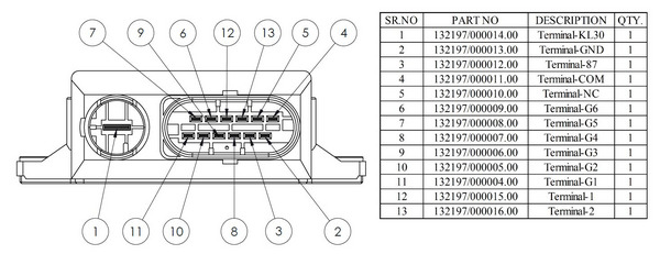 Control Unit, glow time 2