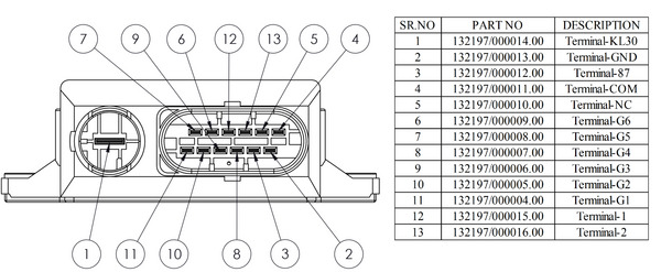 MAHLE MHG 65 Control Unit,...