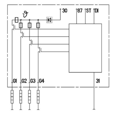 Control Unit, glow time 2