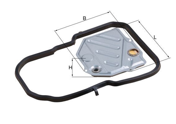 Hydraulic Filter, automatic transmission 2