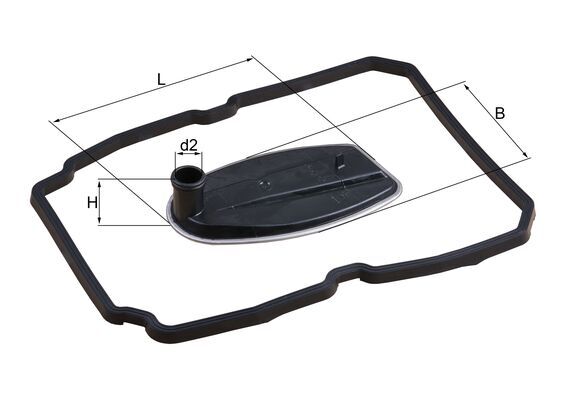 Hydraulic Filter, automatic transmission 2