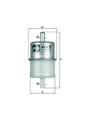 MAHLE KL 11 OF Fuel Filter...