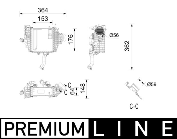 MAHLE CI 737 000P BEHR ***...