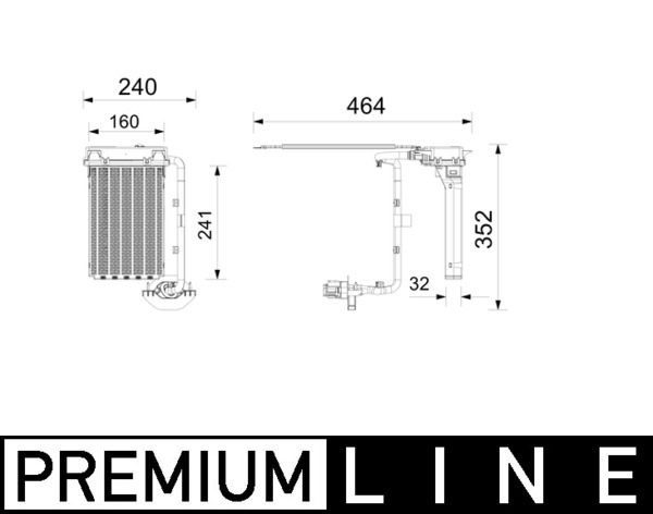 MAHLE AHE 3 000P Heat Generator, interior heating for RENAULT