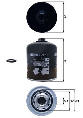 MAHLE AL 41 Air Dryer...