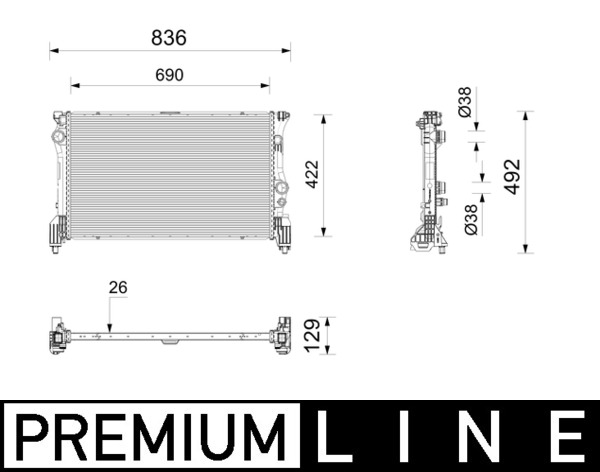 MAHLE CR 2802 000P BEHR ***...
