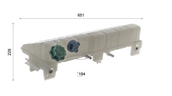 Expansion Tank, coolant 6