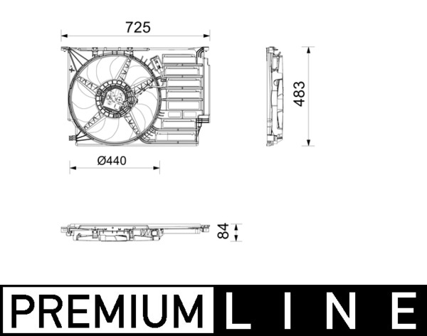 Fan, engine cooling