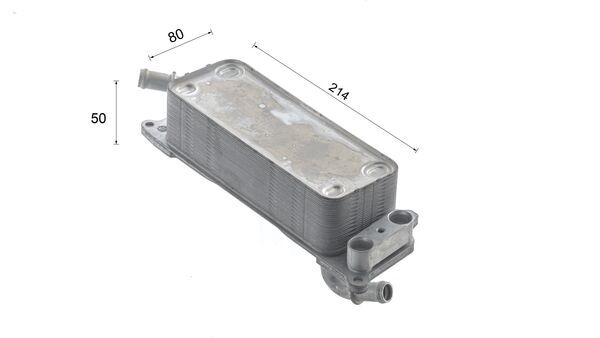 Oil Cooler, automatic transmission 6