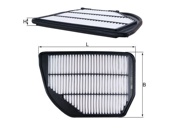 MAHLE LX 5858 Air Filter...